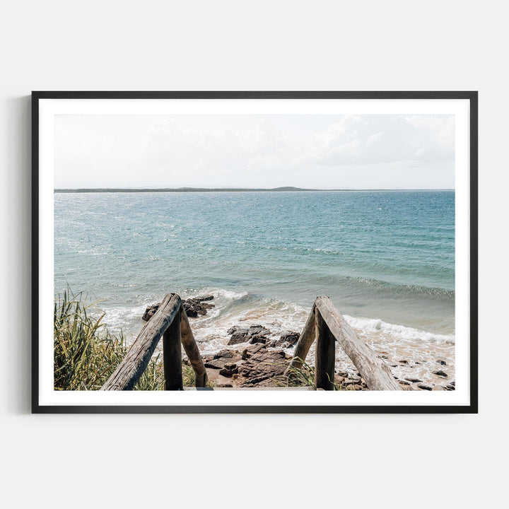 Ocean Stairs Landscape