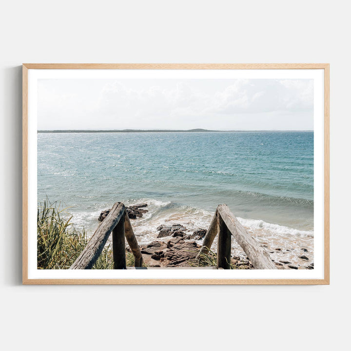 Ocean Stairs Landscape