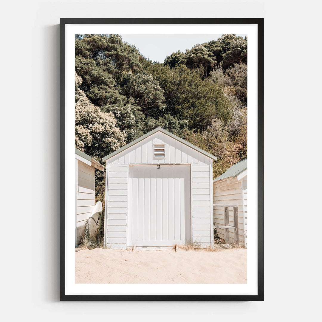 White Beach Hut