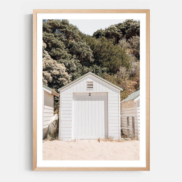 White Beach Hut