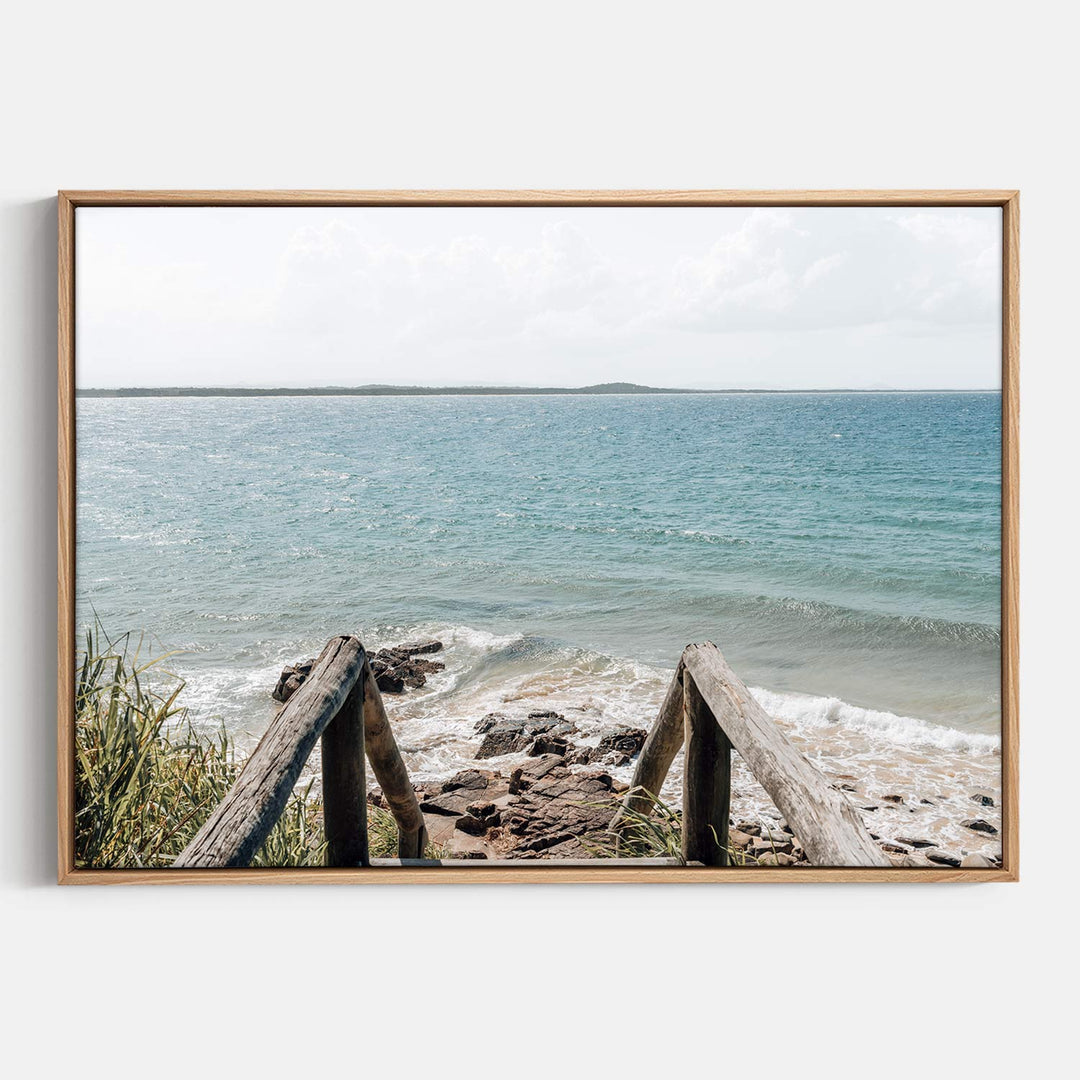 Ocean Stairs Landscape