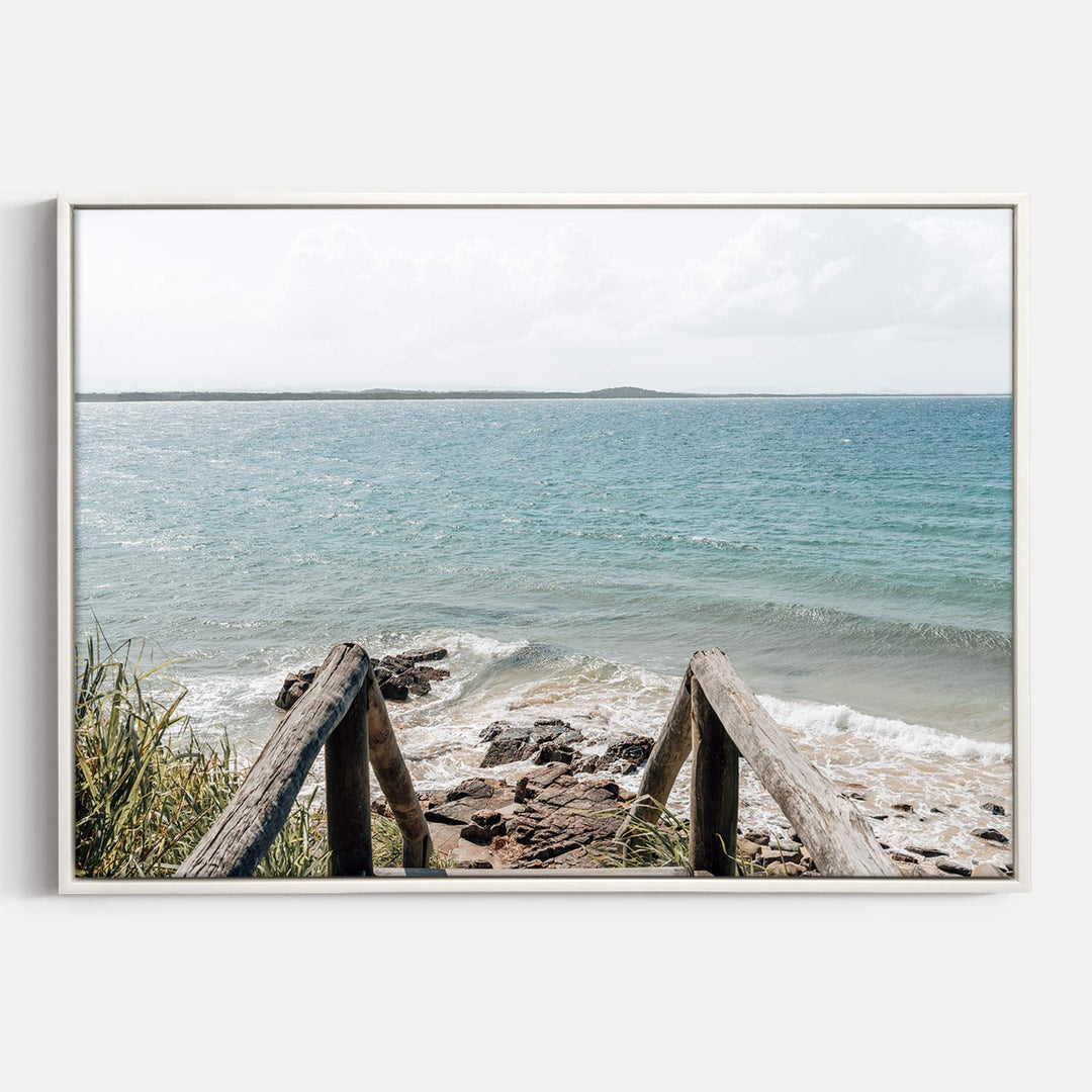 Ocean Stairs Landscape