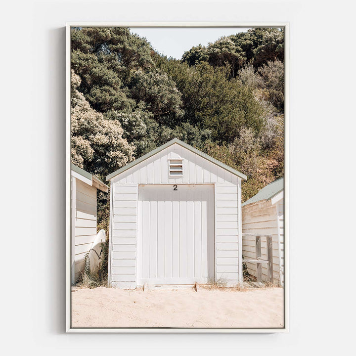 White Beach Hut