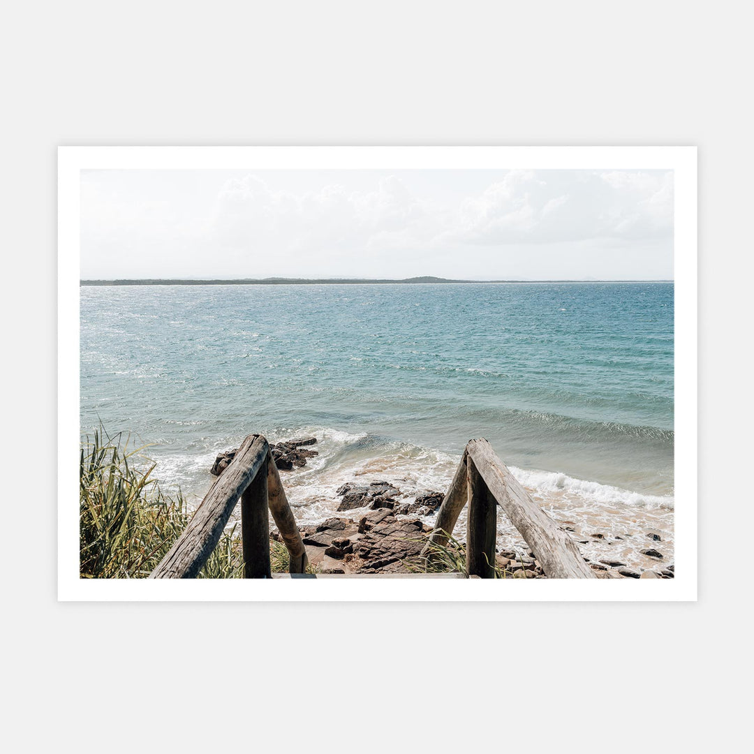 Ocean Stairs Landscape