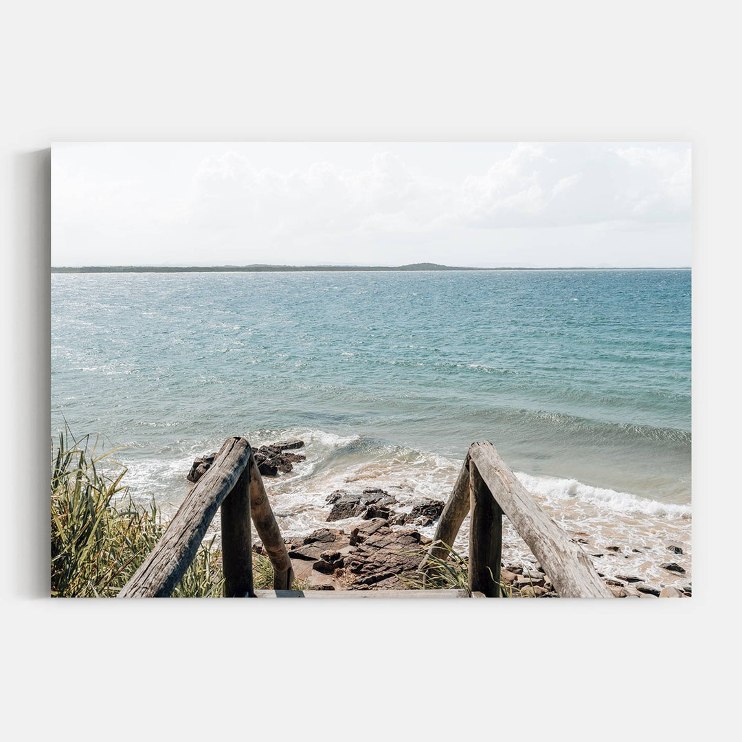 Ocean Stairs Landscape