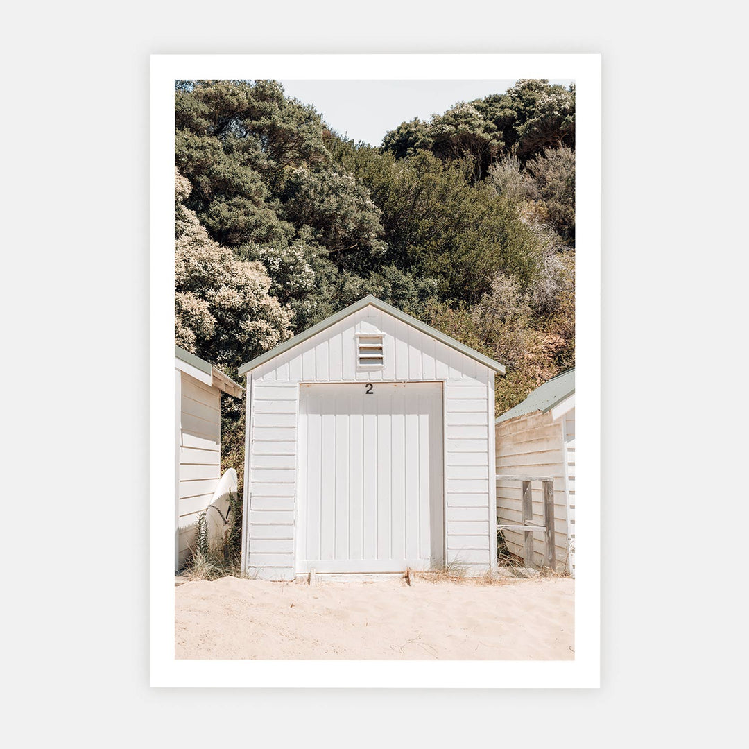 White Beach Hut