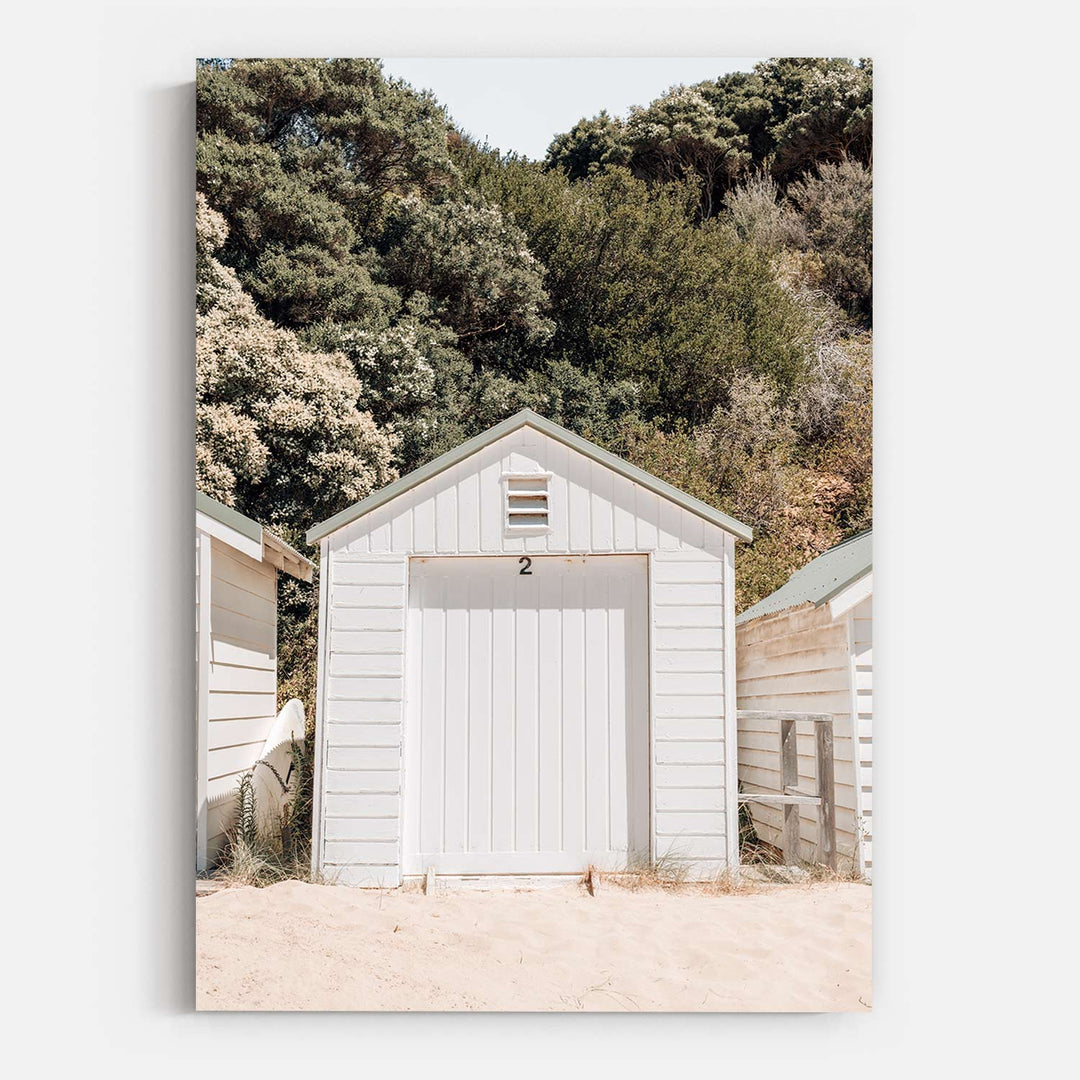 White Beach Hut